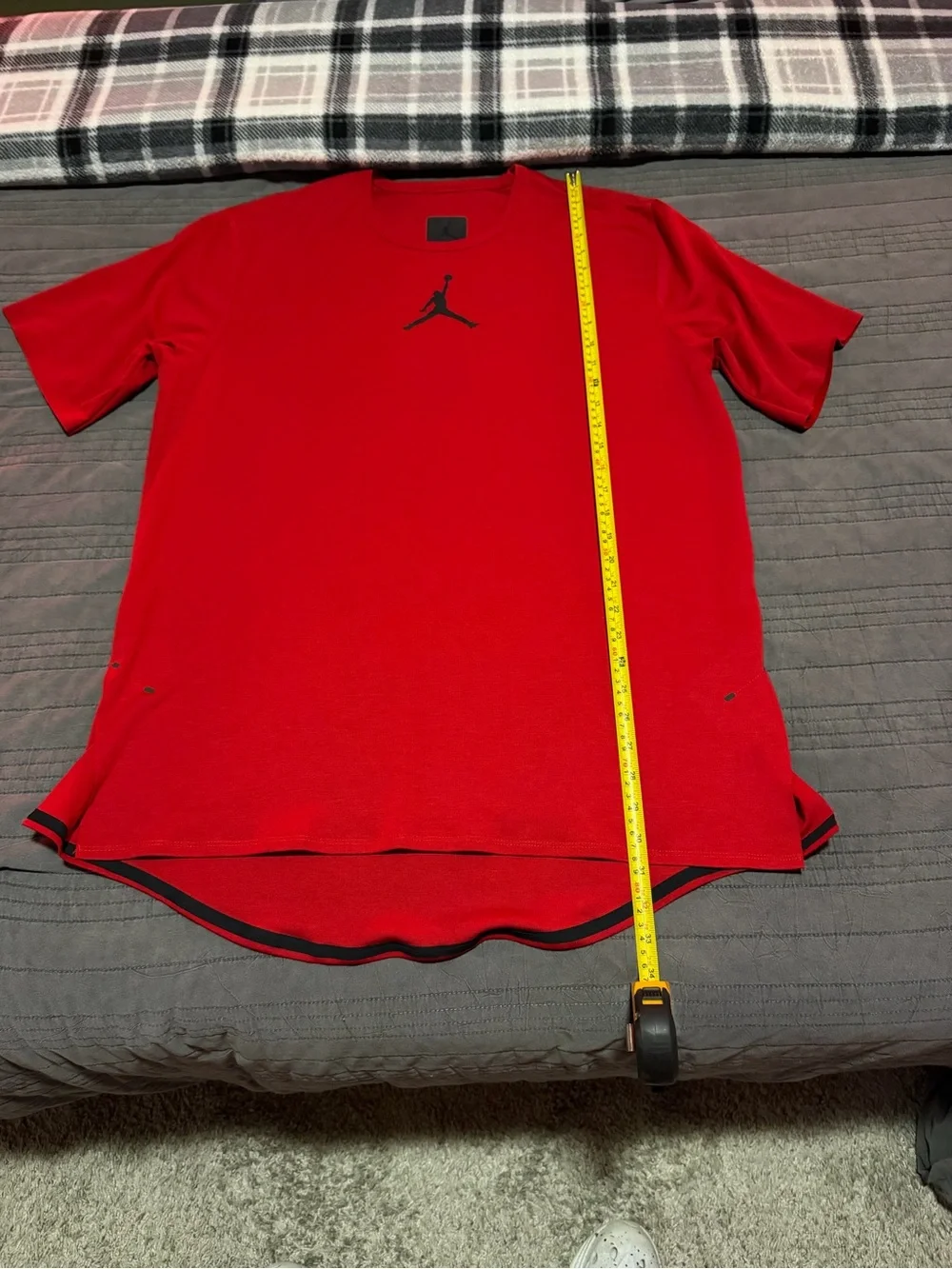 Jordan 23 Tech Men’s XL Gym Red Black Training Shirt 802183-687